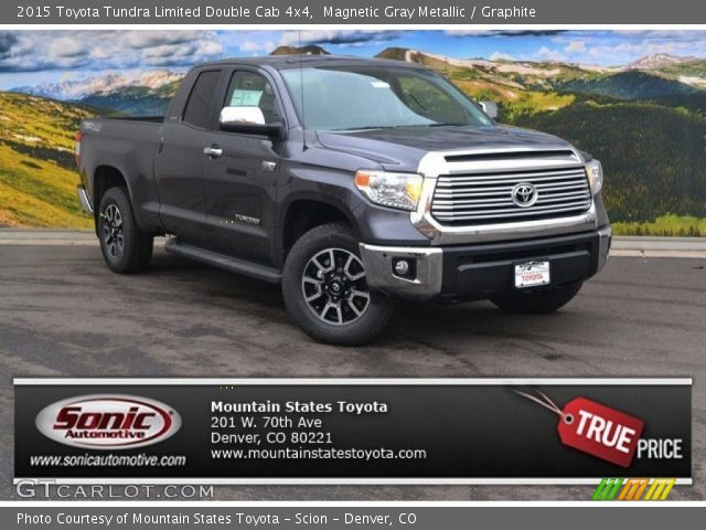 2015 Toyota Tundra Limited Double Cab 4x4 in Magnetic Gray Metallic