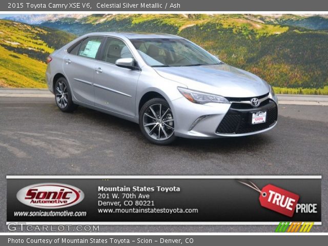 2015 Toyota Camry XSE V6 in Celestial Silver Metallic