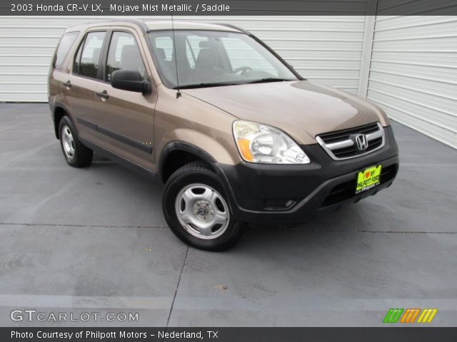 2003 Honda CR-V LX in Mojave Mist Metallic