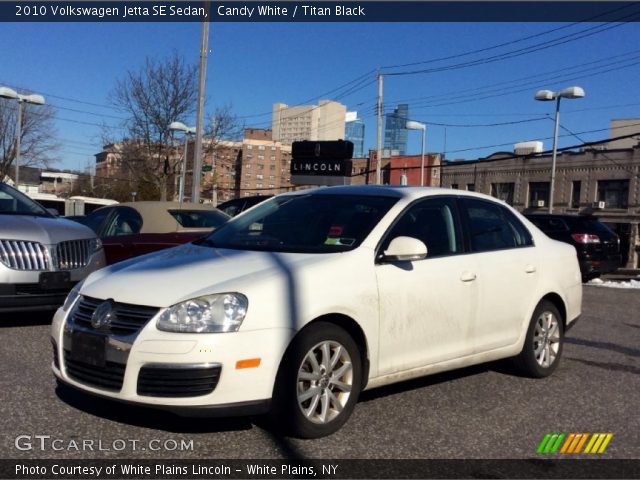 2010 Volkswagen Jetta SE Sedan in Candy White