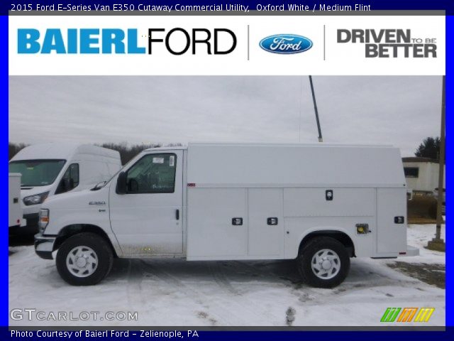 2015 Ford E-Series Van E350 Cutaway Commercial Utility in Oxford White
