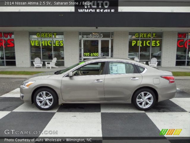 2014 Nissan Altima 2.5 SV in Saharan Stone