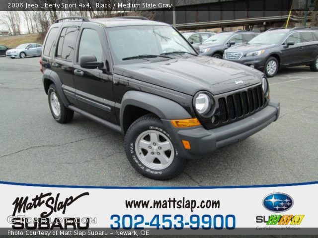 2006 Jeep Liberty Sport 4x4 in Black