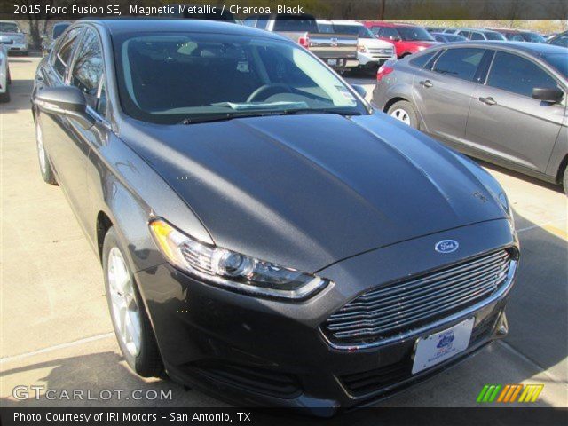 2015 Ford Fusion SE in Magnetic Metallic