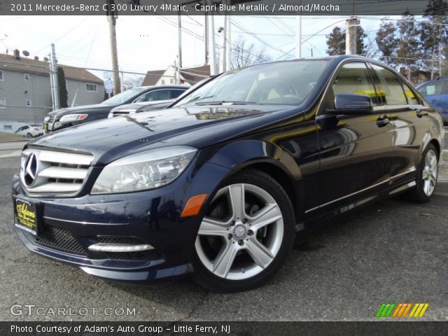 2011 Mercedes-Benz C 300 Luxury 4Matic in Capri Blue Metallic