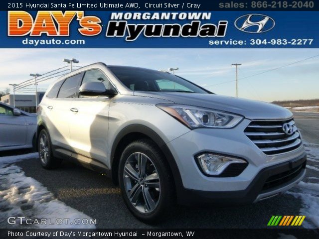 2015 Hyundai Santa Fe Limited Ultimate AWD in Circuit Silver