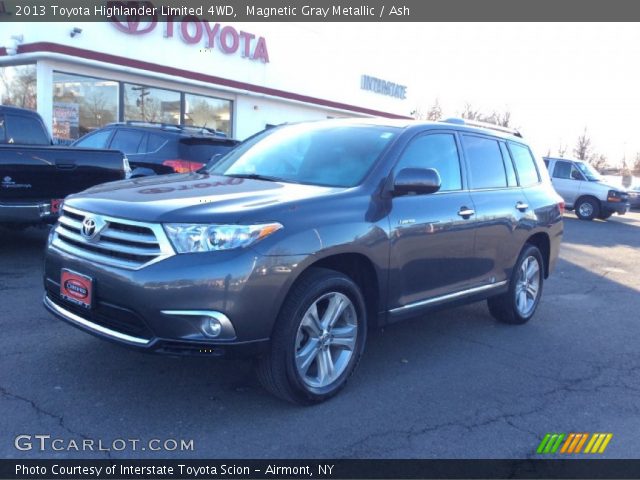 2013 Toyota Highlander Limited 4WD in Magnetic Gray Metallic