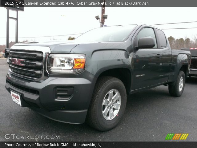 2015 GMC Canyon Extended Cab 4x4 in Cyber Gray Metallic