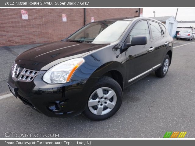 2012 Nissan Rogue S AWD in Super Black