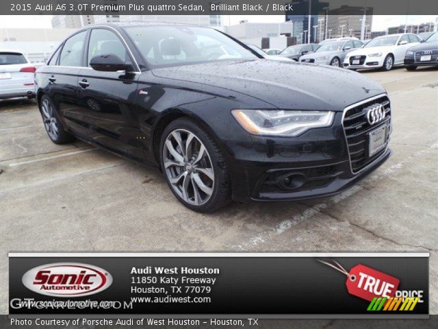 2015 Audi A6 3.0T Premium Plus quattro Sedan in Brilliant Black