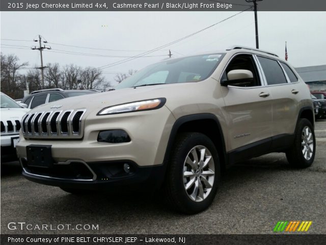 2015 Jeep Cherokee Limited 4x4 in Cashmere Pearl