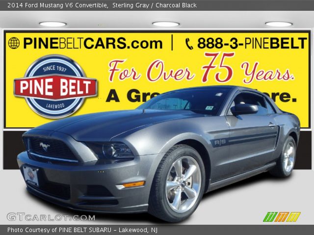 2014 Ford Mustang V6 Convertible in Sterling Gray