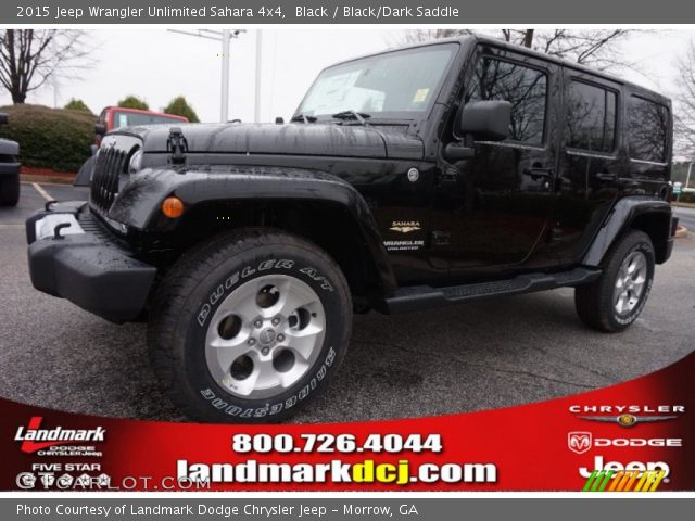 2015 Jeep Wrangler Unlimited Sahara 4x4 in Black