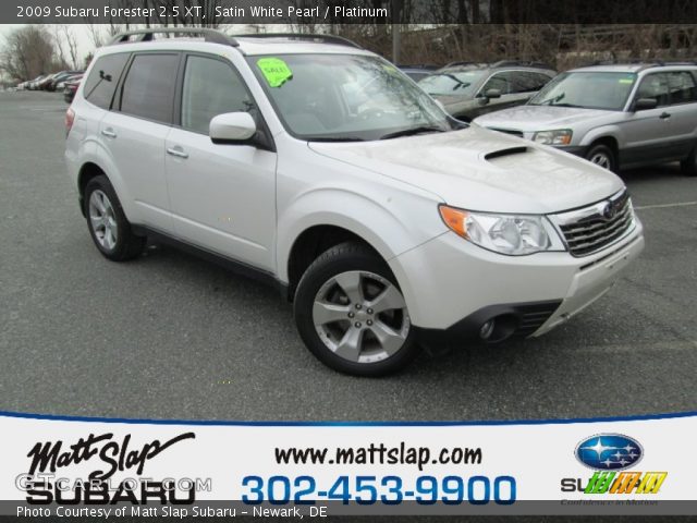 2009 Subaru Forester 2.5 XT in Satin White Pearl