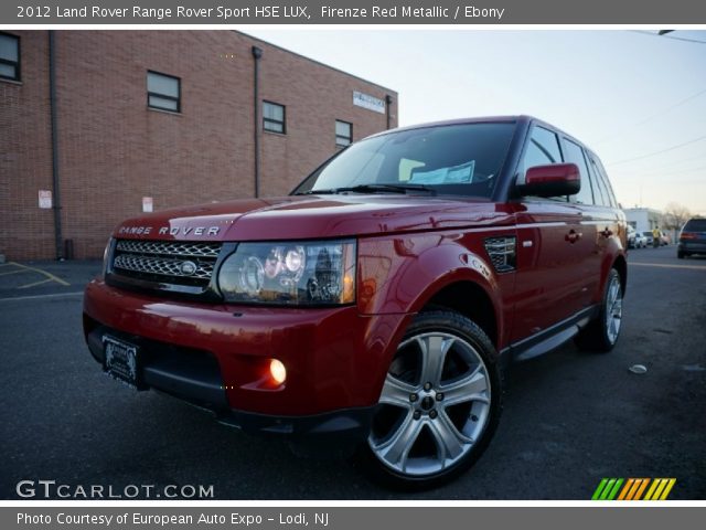 2012 Land Rover Range Rover Sport HSE LUX in Firenze Red Metallic