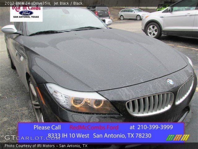2012 BMW Z4 sDrive35is in Jet Black