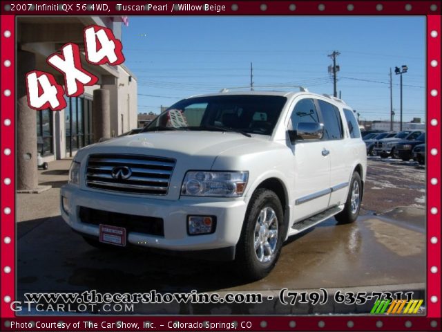 2007 Infiniti QX 56 4WD in Tuscan Pearl