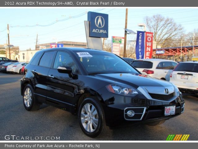 2012 Acura RDX Technology SH-AWD in Crystal Black Pearl
