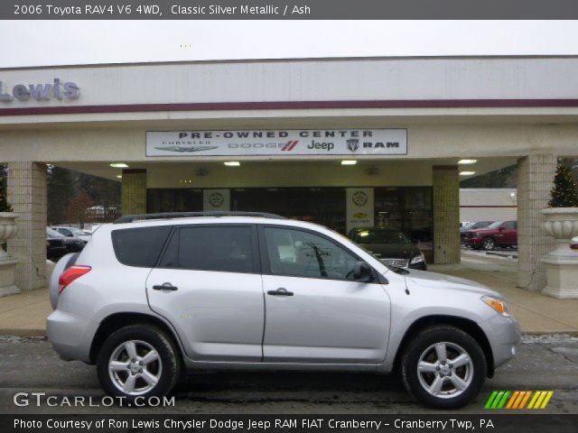 2006 Toyota RAV4 V6 4WD in Classic Silver Metallic