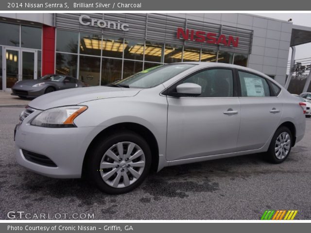 2014 Nissan Sentra S in Brilliant Silver