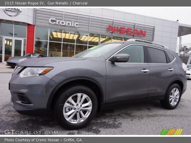2015 Nissan Rogue SV in Gun Metallic