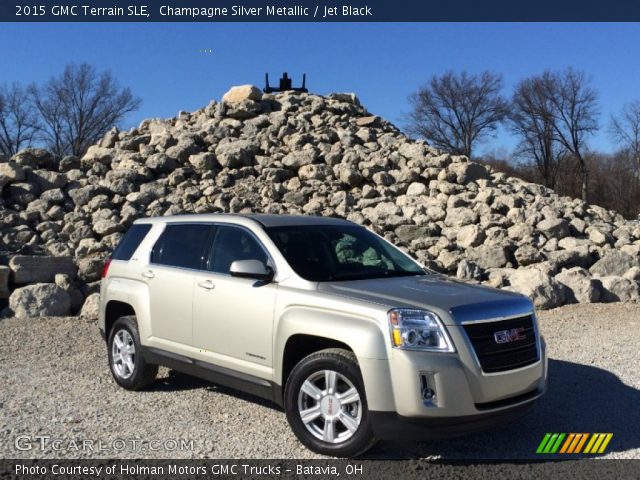 2015 GMC Terrain SLE in Champagne Silver Metallic