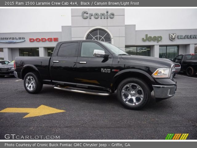 2015 Ram 1500 Laramie Crew Cab 4x4 in Black