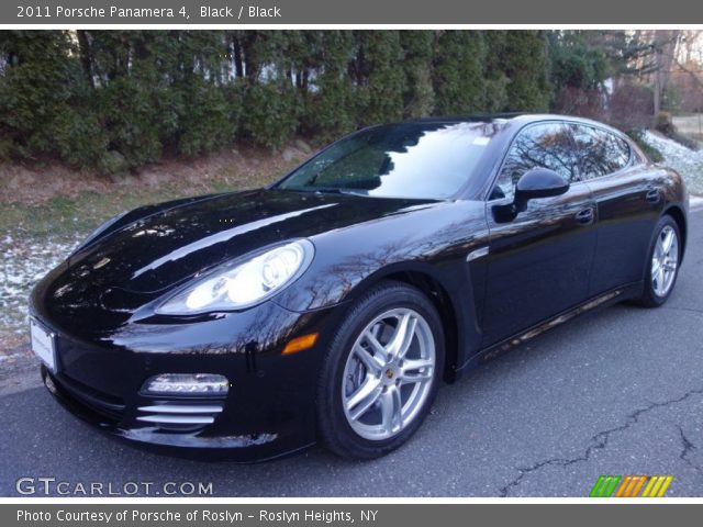2011 Porsche Panamera 4 in Black