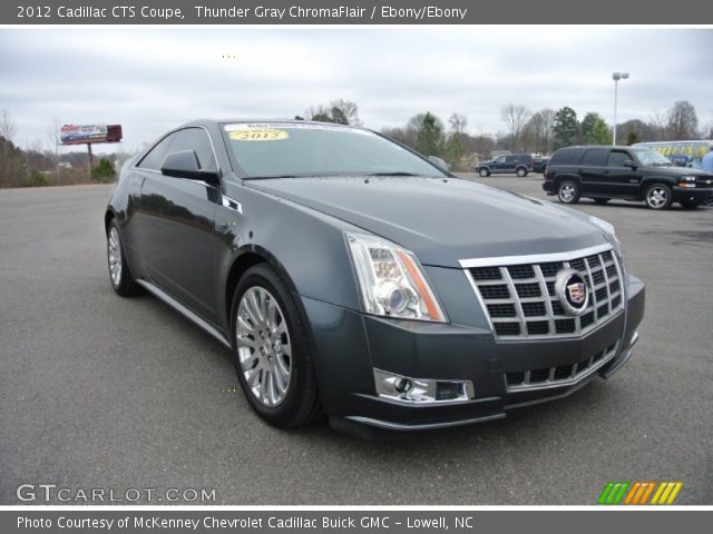 2012 Cadillac CTS Coupe in Thunder Gray ChromaFlair