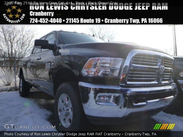 2015 Ram 2500 Big Horn Crew Cab 4x4 in Black