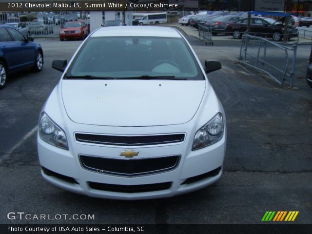 2012 Chevrolet Malibu LS in Summit White