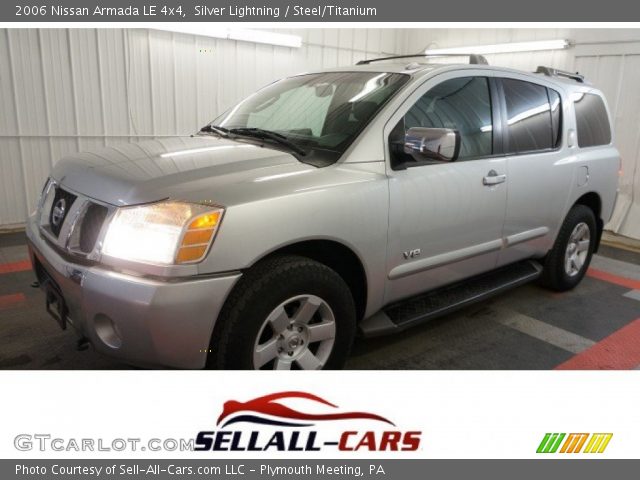 2006 Nissan Armada LE 4x4 in Silver Lightning