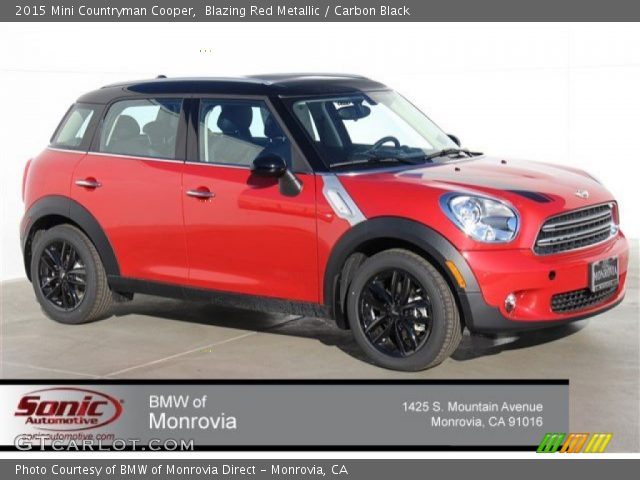 2015 Mini Countryman Cooper in Blazing Red Metallic