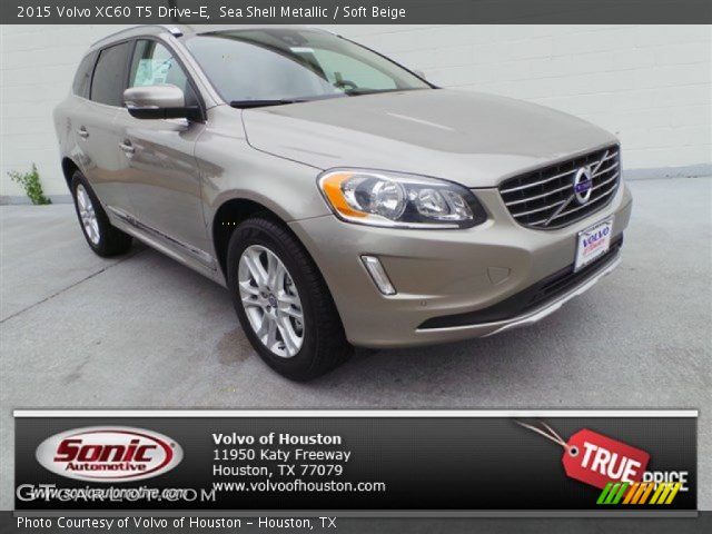 2015 Volvo XC60 T5 Drive-E in Sea Shell Metallic