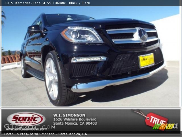 2015 Mercedes-Benz GL 550 4Matic in Black