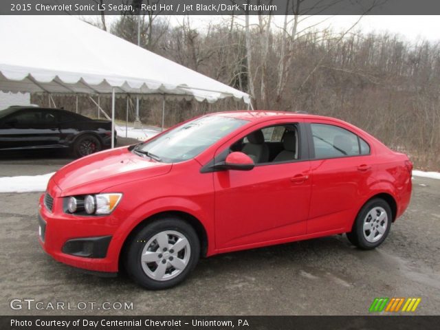 2015 Chevrolet Sonic LS Sedan in Red Hot