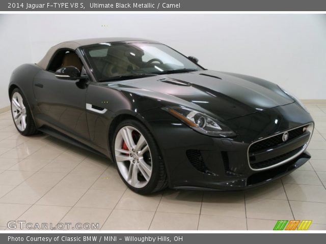 2014 Jaguar F-TYPE V8 S in Ultimate Black Metallic