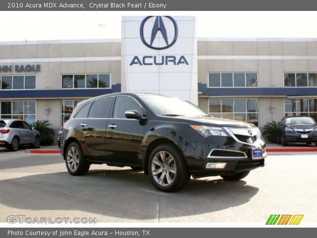 2010 Acura MDX Advance in Crystal Black Pearl