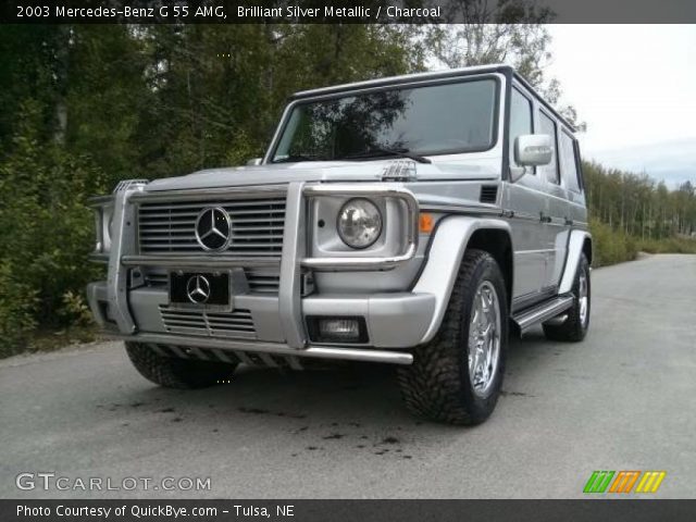 2003 Mercedes-Benz G 55 AMG in Brilliant Silver Metallic