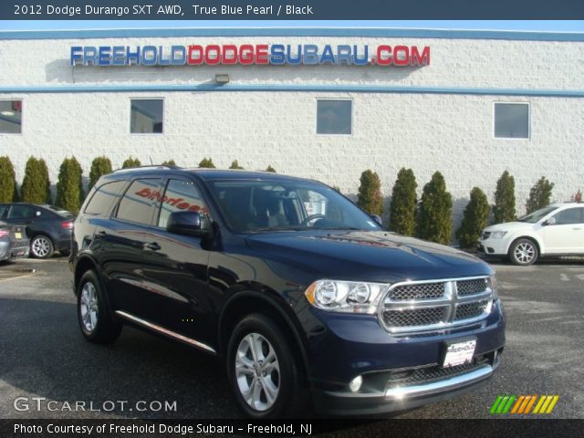 2012 Dodge Durango SXT AWD in True Blue Pearl
