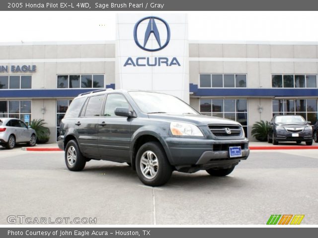 2005 Honda Pilot EX-L 4WD in Sage Brush Pearl