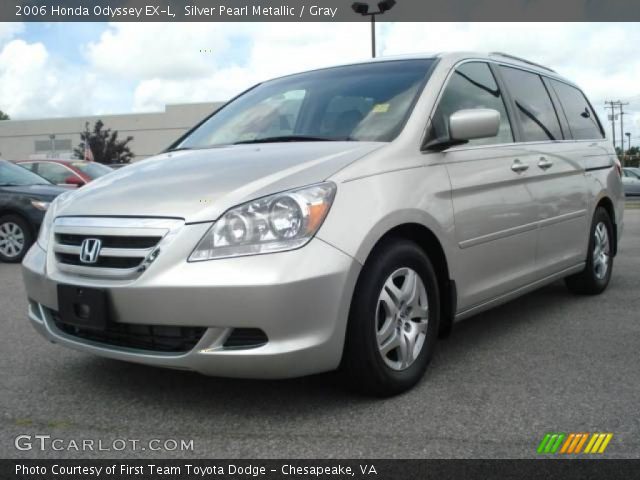 2006 Honda Odyssey EX-L in Silver Pearl Metallic