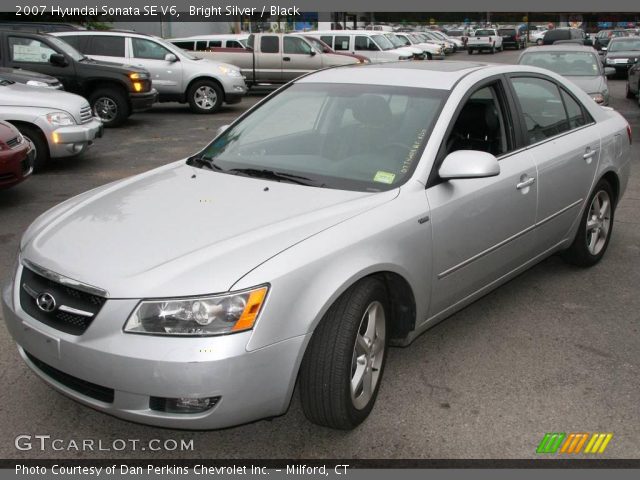 2007 Hyundai Sonata SE V6 in Bright Silver