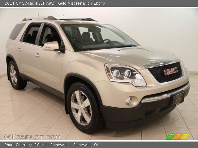 2011 GMC Acadia SLT AWD in Gold Mist Metallic