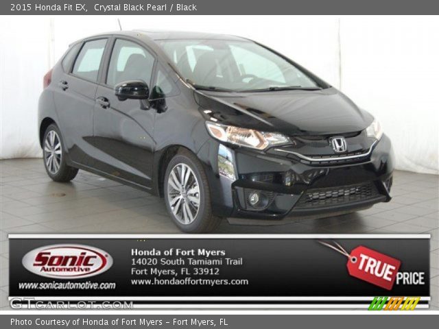 2015 Honda Fit EX in Crystal Black Pearl
