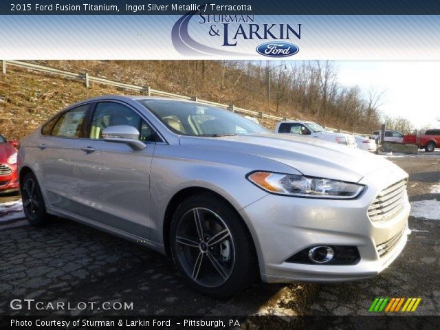 2015 Ford Fusion Titanium in Ingot Silver Metallic