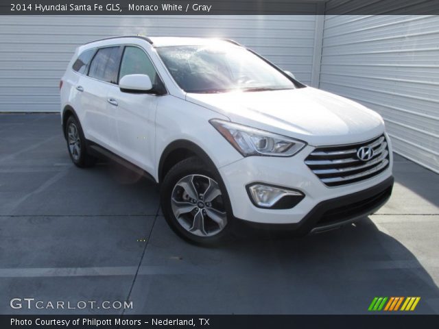 2014 Hyundai Santa Fe GLS in Monaco White