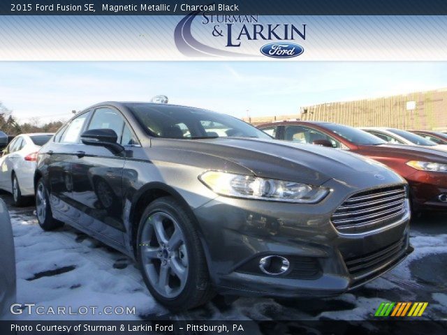 2015 Ford Fusion SE in Magnetic Metallic