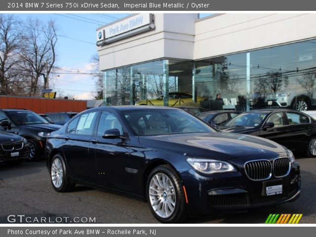 2014 BMW 7 Series 750i xDrive Sedan in Imperial Blue Metallic