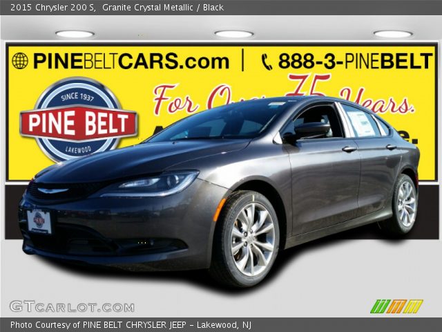 2015 Chrysler 200 S in Granite Crystal Metallic